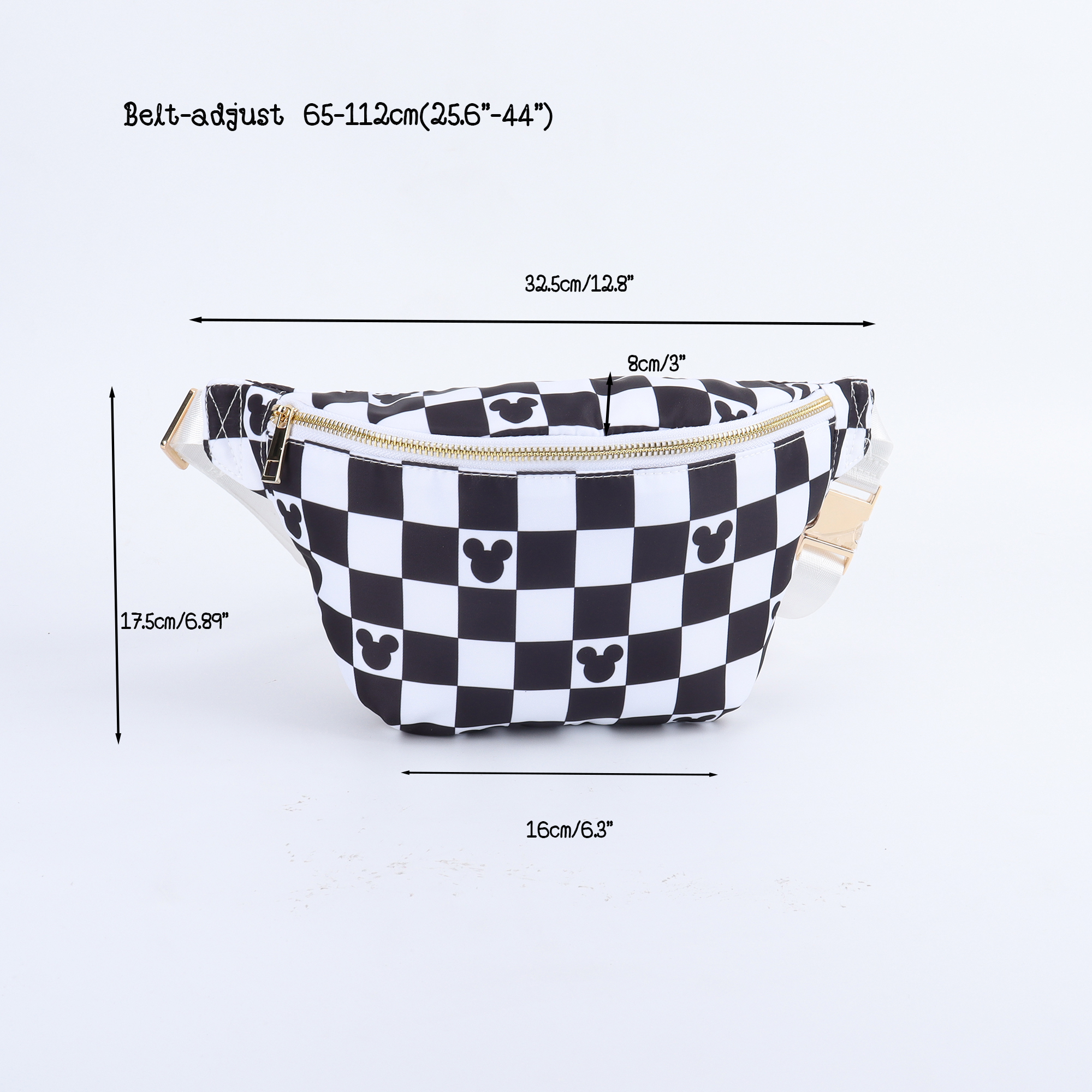 Black anc white checkered