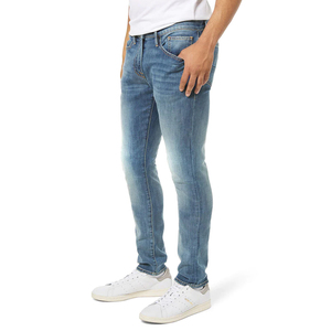 Custom Denim Pants <b>Men</b> Designer Casual Cotton Pant Solid Colors Reasonable Price OEM <b>Jeans</b> <b>Mens</b> Denim Pants - Product Image 3