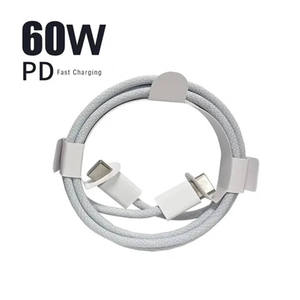 Cable de Datos USB C a C 3 en 1 de Carga Rápida Premium de 60 W con Carga Rápida de 5 A, Compatible con 4K, Compatibilidad con IOS y Android para Exportación - Product Image 5