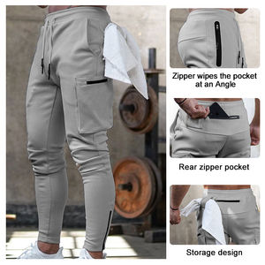 กางเกงวิ่งออกกำลังกายแนวสตรีทฮิปฮอปของผู้ชายกางเกงแนวแอคทีฟสายยุทธวิธีดีไซน์แบบใหม่ - Product Image 5