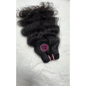 Cheveux indiens bouclés Remy, trame double tissée à la machine, lot de 100g, sans traitement chimique, peuvent être permanentés - Product Image 6