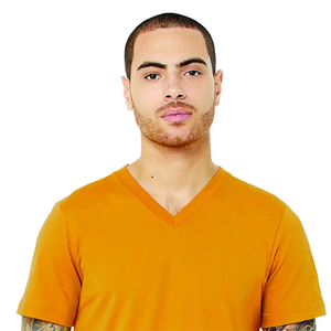 T-shirt d'été à manches courtes en coton pour hommes Vêtements de couleur pure Tops T-shirts à manches courtes pour hommes - Product Image 4