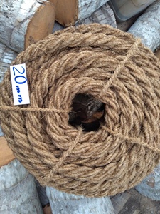 Cuerda de fibra de coco natural Cuerda duradera fuerte ecológica para uso en exteriores - Product Image 6