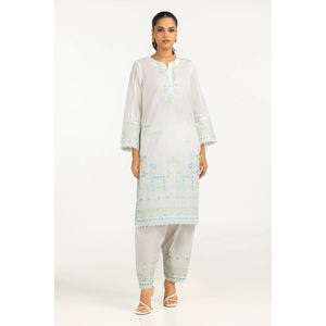 Último vestido formal de mujer personalizado de moda para la venta traje formal de Shalwar Kameez estilo indio de Pakistán en MOQ bajo - Product Image 1