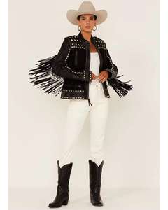 Veste en cuir véritable pour femme en cuir de haute qualité pour femme veste haute demandée avec quantité minimale de commande bas 100% original - Product Image 5