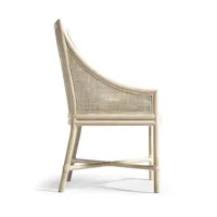 Fauteuils de salle à manger élégants et rembourrés, lot de 2 |   Tissu de qualité supérieure et structure en bois massif |   Meubles de salle à manger de style moderne du milieu du siècle