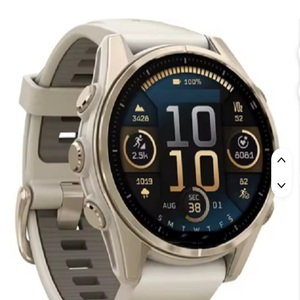 การขายนาฬิกาสมาร์ทวอทช์ GPS ขนาด 43 มม. สีเทาหมอก ดาร์กแซนด์สโตน ซอฟท์โกลด์ แบบ ODM สั่งทำพิเศษ - Product Image 1