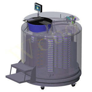 Tped Standard Ydd Conteneur d'azote liquide 1000L Conteneur d'azote liquide Ydd entièrement automatique pour le stockage des vaccins - Product Image 1