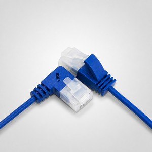<span class=keywords><strong>Cable</strong></span> Ethernet RJ45 Cat6 Industrial XXD de 90 Grados, UTP, Cobre Desnudo, 10Gbps, Alta Velocidad, para Router, con Certificación CE y RoHS - Product Image 1