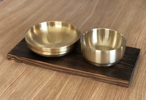 Brushed Stainless Steel Cone Bowl For Decorative And Dining Use - Product Image 2