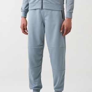 Ensemble de jogging en molleton technique gris pour homme - Survêtement haute performance pour l'entraînement physique, les tenues décontractées et les voyages confortables - Product Image 5