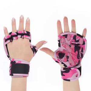 ถุงมือออกกำลังกายสำหรับเล่นกีฬากลางแจ้งถุงมือฟิตเนสแบบออกแบบโลโก้ได้ตามต้องการสไตล์ใหม่ - Product Image 5