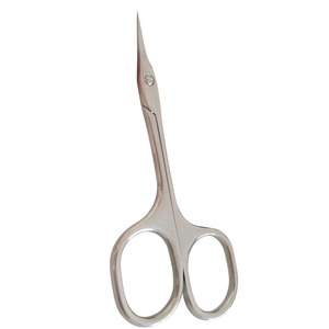 Tijeras para Cutículas Curvas Extra Finas de Acero Inoxidable al por Mayor para el Cuidado de Uñas con Precisión, Mango de Cerámica, Herramienta de Belleza, Pakistán - Product Image 2