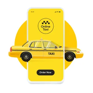 Kelas asli Taksi & perangkat lunak pemesanan mobil dan aplikasi seluler dengan fungsi khusus tersedia perangkat lunak
