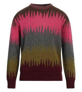 Wholesale Long Crew Neck Sweatshirt 280 GSM Solid Knitted Men <b>Jumper</b> Cut Out Men's <b>Pullover</b> for Autumn - Product Image 1