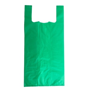 Colorful Logo Printed PP Material Heat Seal T-Shirt Bags Multi-Use Supermarket Shopping Bag <b>Roll</b> Food/<b>Fruit</b> Storage Vietnam - Product Image 1