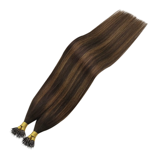 Extensions de cheveux Nano Micro Link de qualité supérieure personnalisées pour la conception de coiffures de mariage - Product Image 1