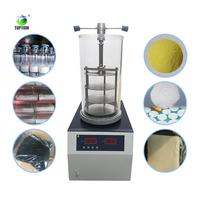 Toption Hoge Kwaliteit Best-Selling Lab Vriesdroger Machine/Biologische Gevriesdroogde Fruit Voedselverwerkende Machine