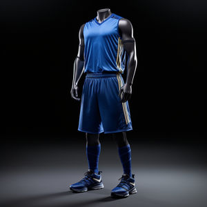 Professional <b>Basketball</b> Uniform Quick Dry Jersey Shorts Wholesale - Product Image 2