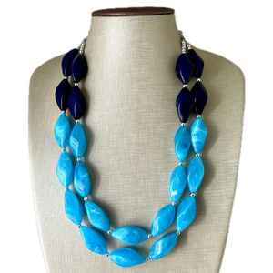 Collar de Resina Multicolor Personalizable con Perlas y Cuentas en Forma de Bola para Bodas por bh crafts - Product Image 5