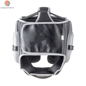 Protector de Cabeza de Cuero para MMA y Boxeo, Equipo de Protección de Alta Calidad, Casco de Entrenamiento, Protector de Cabeza de Seguridad, Venta al Por Mayor - Product Image 4