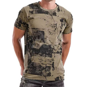 Venta al por mayor 100% algodón Loose Fit impreso sublimación camiseta para hombres personalizado OEM logotipo personalizado Color diseño sublimación camiseta - Product Image 2