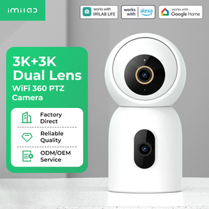 Caméra intérieure IMILAB SC330-D 3K+3K à double objectif, caméra de sécurité intelligente pour la maison, détection IA, vision nocturne couleur, audio bidirectionnel - Product Image 1