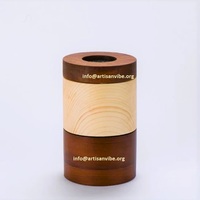 Brûleur Bakhoor en bois arabe élégant et porte-encens Oud UAE Souq Design pour un usage religieux
