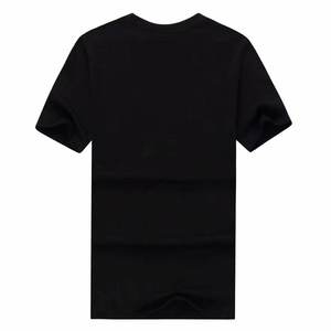 Plain Blank Wholesale Oversized T-<b>shirt</b> <b>Black</b> 190gsm Cotton <b>Men's</b> T-<b>shirts</b> T-<b>shirt</b> for <b>men</b> DDP Shipping - Product Image 4