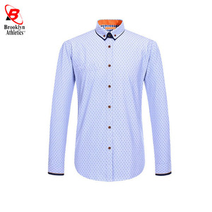 Ropa de oficina Camisa de vestir para hombre Tela y opciones de diseño Venta al por mayor Camisas de vestir casuales para hombre Nuevas camisas de ropa de oficina para hombres - Product Image 3