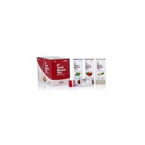 Mousse dentaire GC + Fluorure avec saveur fraise Recaldent 40g - Product Image 1
