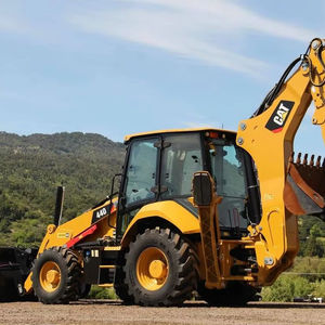 LIVRAISON GRATUITE CAT 440 4X4 CHARGEUSE-PELLETEUSE À ROUES Homologuée EPA CE avec Cylindre Hydraulique Eaton, Moteur, Pompe, Boîte de Vitesses et PLC. - Product Image 1