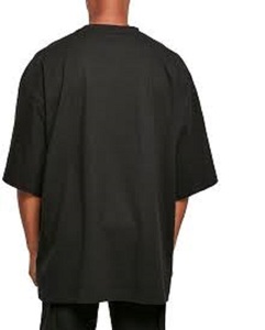 T-shirts grande taille pour hommes col en O à manches courtes en tricot anti-boulochage fabriqués au Bangladesh - Product Image 2