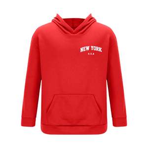 Survêtement rouge de qualité supérieure en tissu chaud pour hommes, ensemble sweat à capuche et pantalon de survêtement décontracté et confortable pour l'hiver - Product Image 2