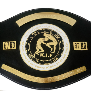 Ceinture de championnat de boxe métal personnalisée - Product Image 2