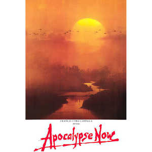 โปสเตอร์ภาพวิวทิวทัศน์สไตล์โมเดิร์น Apocalypse Now ที่มีเฮลิคอปเตอร์ปรากฏในภาพ - Product Image 1