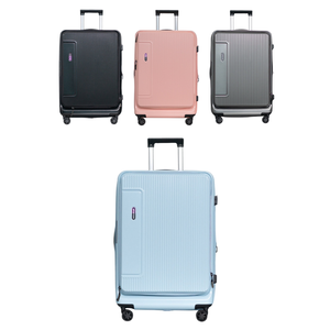 HUNG PHAT Comparable Elegance <b>Suitcases</b> Luggage <b>Set</b> Abs Pc 8088 Spinner Caster <b>Suitcase</b> Aluminum Aluminum Trolley Vietnam - Product Image 2