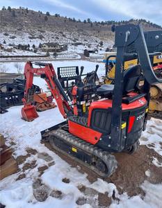 Utilisé pour la mini-pelle U17-3A de 2 tonnes, tracteur à chenilles automatique 4x4 avec moteur, boîte de vitesses, engrenage à vendre - Product Image 3
