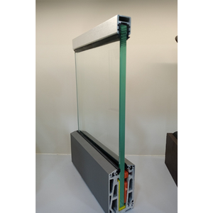 โปรไฟล์ราวบันไดอะลูมิเนียมอัลลอยด์รูปสี่เหลี่ยมจัตุรัสแบบอัดขึ้นรูปตามสั่ง ซีรีส์ 6000  ความแข็ง T3-T8 สำหรับงานตกแต่งโครงการสถาปัตยกรรมและการเชื่อม - Product Image 1