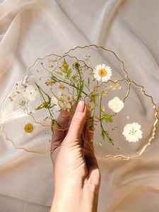 ที่รองแก้วทำจากเรซินแผ่นรองวอลนัทตกแต่งโต๊ะอย่างยั่งยืนสำหรับบ้านร้านอาหารสำนักงานหรือคาเฟ่สไตล์คลาสสิก - Product Image 6