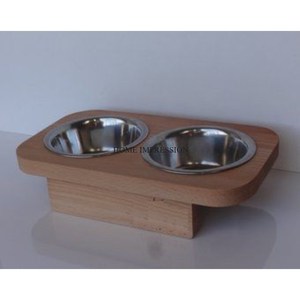 Tazón de comida para perros de lujo de acero inoxidable con patrón de aspecto atractivo, ecológico, para comer lento, artículos de jardín metálicos de gran tamaño, India - Product Image 1