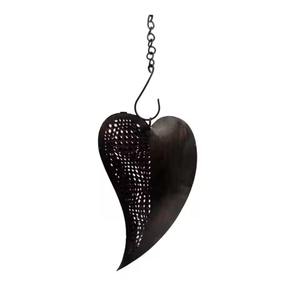 Decoración de Pared Moderna con Forma de Corazón de Metal Puro, Adorno Navideño - Product Image 2