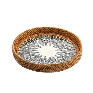 Bandeja de Servicio de Madera de Diseño Exclusivo para Restaurante, Cafetería, Hotel, Platos de Servicio, Bandeja de Servicio de Café o Desayuno, Bandeja de Servicio de Alimentos - Product Image 2