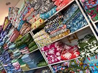 Tela de Algodón Estampada de Alta Calidad para Confección de Vestidos Deportivos y Kimonos de Pijama, Multiusos, Venta al por Mayor, Suministro por Yarda - Funda para Bolsas