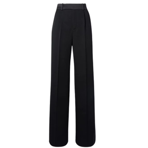 Pantalon respirant pantalon tailleur femme sophistiqué de haute qualité pour vêtements de cérémonie coupe droite ample personnalisable bien ajusté - Product Image 1
