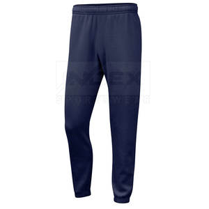 Pantalon style décontracté pour hommes en gros avec cordon de serrage léger Logo personnalisé imprimé coupe ample Logo personnalisable - Product Image 1