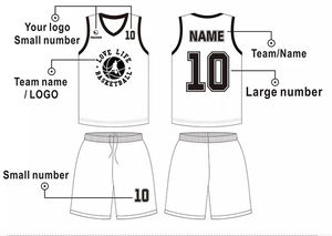 Conjunto de Uniforme de Baloncesto Reversible Personalizado para Hombre, Jersey Deportivo con Estampado Duradero - Product Image 5