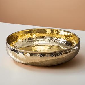 ชามใส่ปัสสาวะทำจากทองเหลืองสำหรับประดับตกแต่งบ้านรูปทรงดอกไม้แบบลอยหรือแบบชนเผ่า - Product Image 1