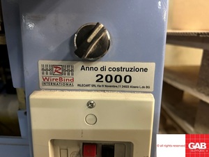 Máquina encuadernadora James Burn R-500 en venta - máquina encuadernadora de alambre en venta - Product Image 4