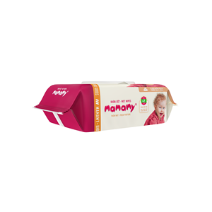 OEM/ODM Service 200mm x 150mm Mamamy Classic Nettoyage doux de la peau Produits d'hygiène Lingettes humides de qualité pour bébés-100 Pièces - Product Image 3